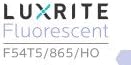 LUXRITE LR20765 (10-Pack) 54-Watt 4 FT T5 High Output Fluorescent Tube Light Bulb, Daylight 6500K, 4200 Lumens, G5 Mini Bi-Pin Base - Image 2