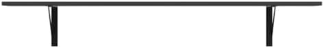 DINZI LVJ Long Wall Shelves, 47.3Inch Wooden Floating Shelves with Brackets - Image 5