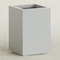 Greenline Leo Tall Rectangular Fiberglass Planter, Outdoor Planter Box by GreenlinePlanters