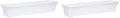 Novelty 16362 Countryside Flower Box Planter, 36-Inch, White. (Pack of 2) by Novelty