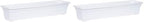 Novelty 16362 Countryside Flower Box Planter, 36-Inch, White. (Pack of 2) by Novelty