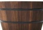26 Inch Wood Whiskey Barrel Planter with Strong Metal Bands & Drainage Hole - Rustic Wooden Garden Pot for Indoor & Outdoor Use, Patio, Yard & Balcony Decor - Image 5