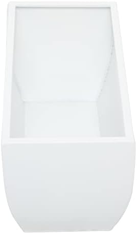 Deco 79 CosmoLiving by Cosmopolitan Metal Indoor Outdoor Planter, Set of 3 20", 18", 16" W, White - Image 4