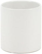 WGVI Matte White Ceramic Cylinder Vase Width 3.75" Height 4", Flower Arrangements, Candle Holder, Terrarium Planter Pot, Tabletop Storage Container Organizer Pen Brush Holder, Bulk Wholesale, 24 Pcs - Image 2