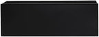 Belmont Rectangle Fiberglass Planter Box, Black, L:30" x W:10" x H:10" - Image 2