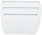 Deco 79 CosmoLiving by Cosmopolitan Metal Indoor Outdoor Planter, Set of 3 20", 18", 16" W, White - Image 6