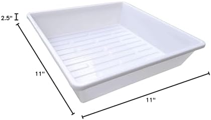 Bootstrap Farmer 1010 Trays White 20 Pack Extra Strength No Holes Seed Starting Microgreens - Image 5
