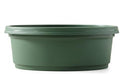 13 inch by 5 inch Hunter Green Pot with Saucer by AustinPlanter
