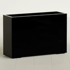 Greenline Alice Tall Rectangular Fiberglass Planter, Outdoor Planter Box by GreenlinePlanters