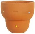 Planter A Retro-Style Red Terracotta Planter with Excellent Ventilation, Perfect for Indoor Plants Garden by Unknown