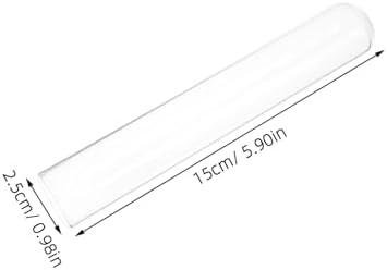 20pcs Glass Test Tubes 25x150mm Laboratory Specimen Tubes - Image 2