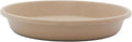 The HC Companies Flower Pot Saucers - Plastic Plant Saucer for Outdoors & Indoors - Traditional Design Plant Pot Trays for Water Drainage - Durable & Stylish Round Plant Tray (17.5-inch Sandstone) by TheHCCompanies