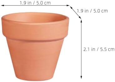 Baluue Xmas Ceramic Succulent Plant Pots 27pcs for Indoor Plants - Image 2