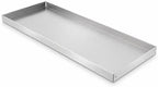 204 Stainless Steel Drip Tray for Plants, Long Narrow Metal Catch Pan by XGQXZWC