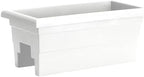 Root & Vessel Countryside Railing Planter Box, 24 Inch, White by RootVessel