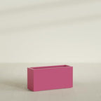 Greenline Leo Tall Rectangular Fiberglass Planter, Outdoor Planter Box - Image 3