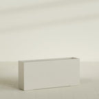 Greenline Alice Tall Rectangular Fiberglass Planter, Outdoor Planter Box - Image 3