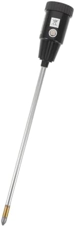 Soil Tester Moisture and Ph Meter with 12 Inch Probe Black by RUNROTOO