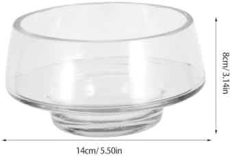 MAGICLULU Wide Opening Glass Terrarium for Succulent Plants and Indoor Plants, Handcrafted Elegant Desktop Glass Planter with Crystal Display, for Tabletop Terrarium and Workspace - Image 2