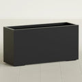 Greenline Leo Tall Rectangular Fiberglass Planter, Outdoor Planter Box by GreenlinePlanters