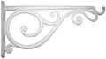 Green Thumb 85014GT Hanging Plant Bracket, White Scroll, Cast Aluminum, 14-in. - Quantity 1 by Unknown