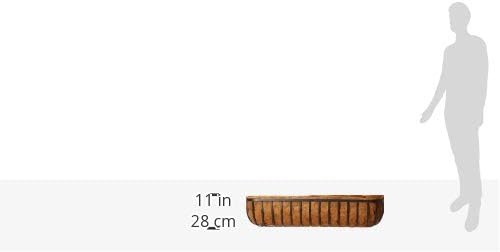 Arcadia Garden Products Hanging Window Basket Metal Trough, 48-inch - Image 6