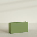 Greenline Alice Tall Rectangular Fiberglass Planter, Outdoor Planter Box - Image 3