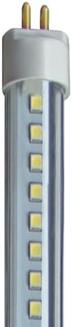 4' 41w T5 LED Bloom Bulb, 3500K + 660nm Red, 4,600 Lumens, 45.75" L x 0.625" Dia, F54T5HO Replacement, Indoor Horticulture Greenhouse Plant Grow Lamp by Unknown