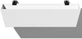 Veradek Pure Series Railing Planter - Tapered Window Box with Bracket by VeradekOutdoor