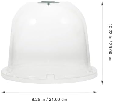 HANABASS 9pcs Plant Dome Protectors Insulation Cover for Garden Moisture Dome Plant Shelter Frost Cloche for and Outdoor - Image 4