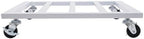 Plant Caddy with Wheels, 16 Inch Plant Stand Metal Square Plant Dolly with Lockable Caster Wheels for Indoor Outdoor Holds up 150 Lbs Flower Pot (White) - Image 7