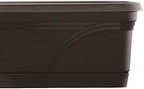 Southern Patio Rectangular Garden Box Planters, Black, 36 x 8 Inch, 2 Pack - Image 3