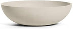 Cavo Wide Low Indoor/Outdoor Planter, 19x8in Sand Stone by Cosapots