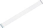 Lightingwise 4-Feet 6500k T5 Ho Fluorescent Grow Light Bulbs - Pack of 4, 6500k - Blue - Veg - Image 2