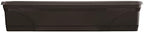Southern Patio Rectangular Garden Box Planters, Black, 36 x 8 Inch, 2 Pack - Image 2