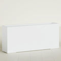 Greenline Alice Tall Rectangular Fiberglass Planter, Outdoor Planter Box by GreenlinePlanters