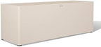 42" Large Rectangular Outdoor Planter, Off-White, Modern Plant Boxes by TerraDecoOutdoorPlanters