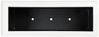 PolyStone Milan Rectangular Trough Planter – 46" x 17" x 19" – Large Lightweight Indoor/Outdoor Planter Box – Modern Stone-Look Resin – Durable All-Weather w/Drainage Holes – Made in USA – White - Image 6