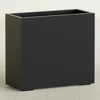 Greenline Alice Tall Rectangular Fiberglass Planter, Outdoor Planter Box by GreenlinePlanters
