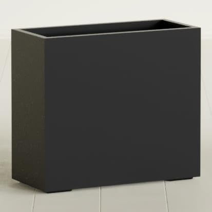 Greenline Alice Tall Rectangular Fiberglass Planter, Outdoor Planter Box by GreenlinePlanters