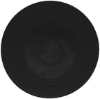 Bloem Saturn 10" Plastic Planter with Saucer, Black, 4-Pack - Image 7