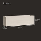 Lonno Planters for Outdoor Plants, Long Raised Indoor/Outdoor - Image 2