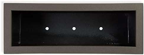 PolyStone Milan Rectangular Trough Planter – 46" x 17" x 19" – Large Lightweight Indoor/Outdoor Planter Box – Modern Stone-Look Resin – Durable All-Weather w/Drainage Holes – Made in USA – Slate Gray - Image 6