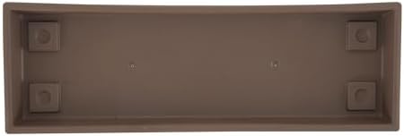 The HC Companies Venetian 24 Inch Planter Saucer, Chocolate, 6-Pack - Image 6