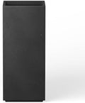 Kante Small Column Square Black Concrete Planter 19.9" H, Outdoor by Unknown