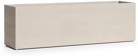 Lonno Planters for Outdoor Plants, Long Raised Indoor/Outdoor by Cosapots