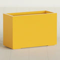 Greenline Leo Tall Rectangular Fiberglass Planter, Outdoor Planter Box by GreenlinePlanters