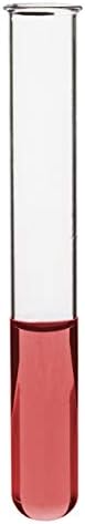 EISCO 48PK Test Tubes, 15ml - Borosilicate 3.3 Glass - 1.2mm Thick Walls, Beaded Rim - Superior Heat & Chemical Durability - 5.25" Tall, 0.6" Diameter - Image 2
