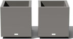 Veradek Block Series Cube Planter - Square Outdoor Planter by VeradekOutdoor