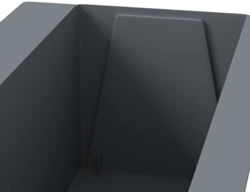 12 Pack Gray Polypropylene Flower Box Set 14.2 in Planters - Image 7